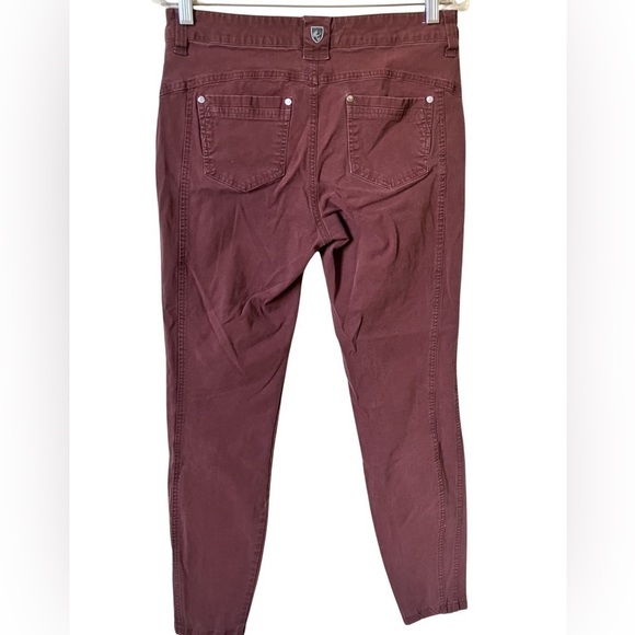 Kuhl Women's Burgundy Skinny Pants Size 8
Hiking Outdoor Jeans Adventure - Picture 10 of 10